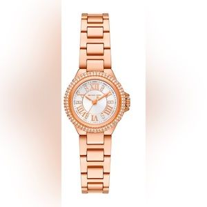 Women's Camille Three-Hand Rose Gold-Tone Stainless Steel Bracelet Watch 26mm